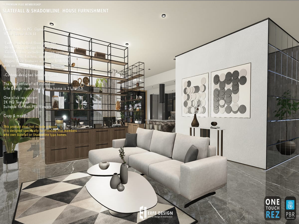 Erfe SlateFall & Shadowline  House Furnished PG 4