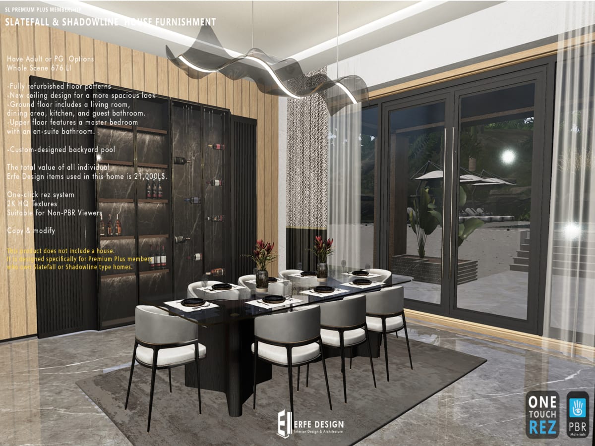 Erfe SlateFall & Shadowline  House Furnished PG 5