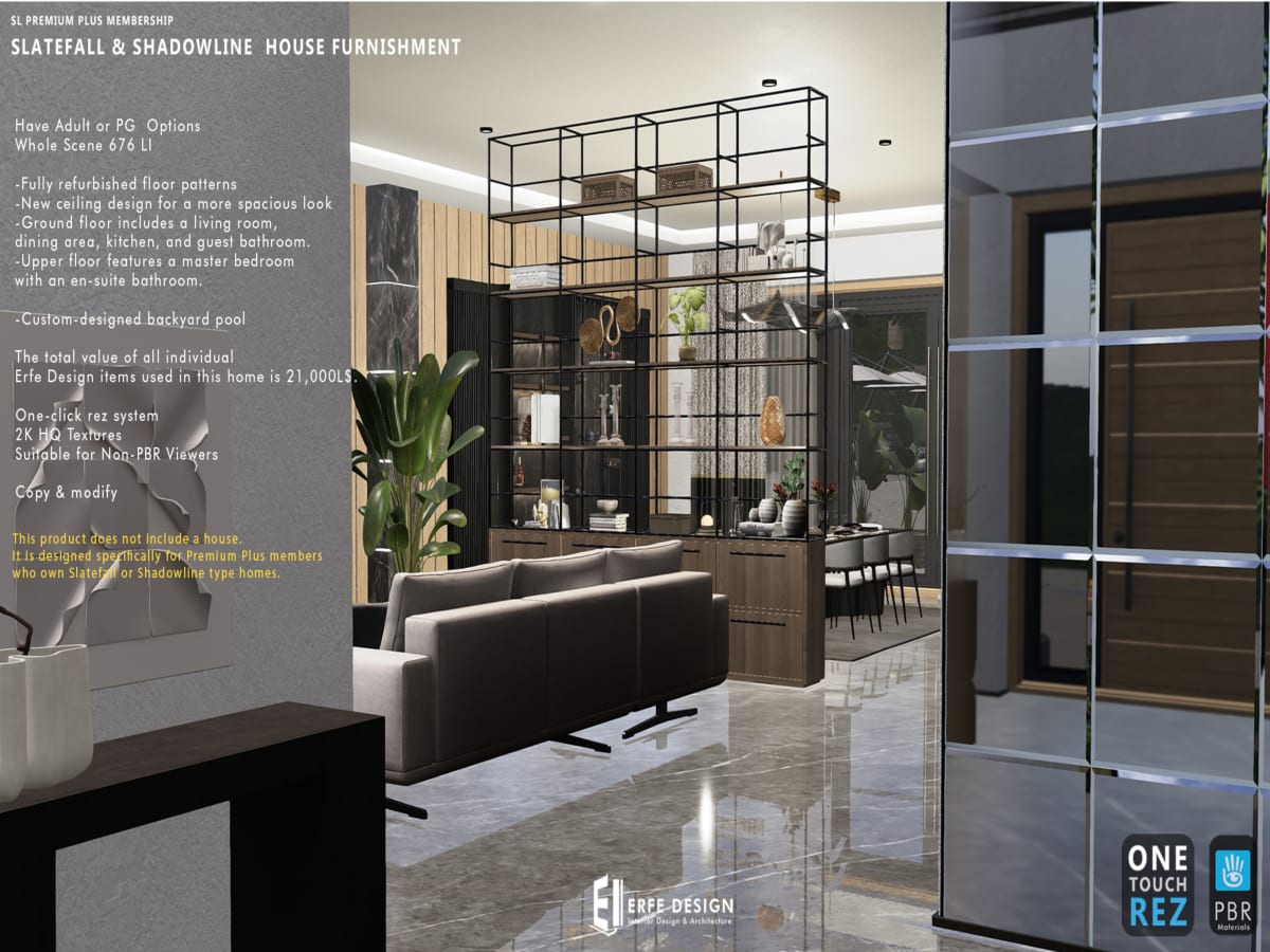 Erfe SlateFall & Shadowline  House Furnished PG 3