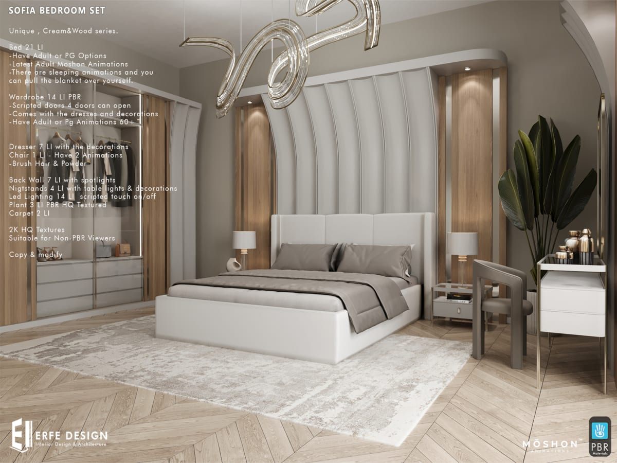 Sofia Bedroom Set ADULT PBR 2