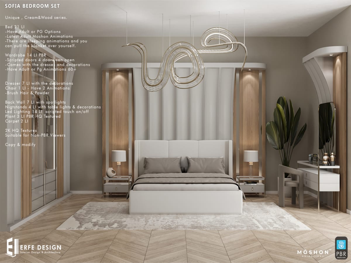 Sofia Bedroom Set ADULT PBR