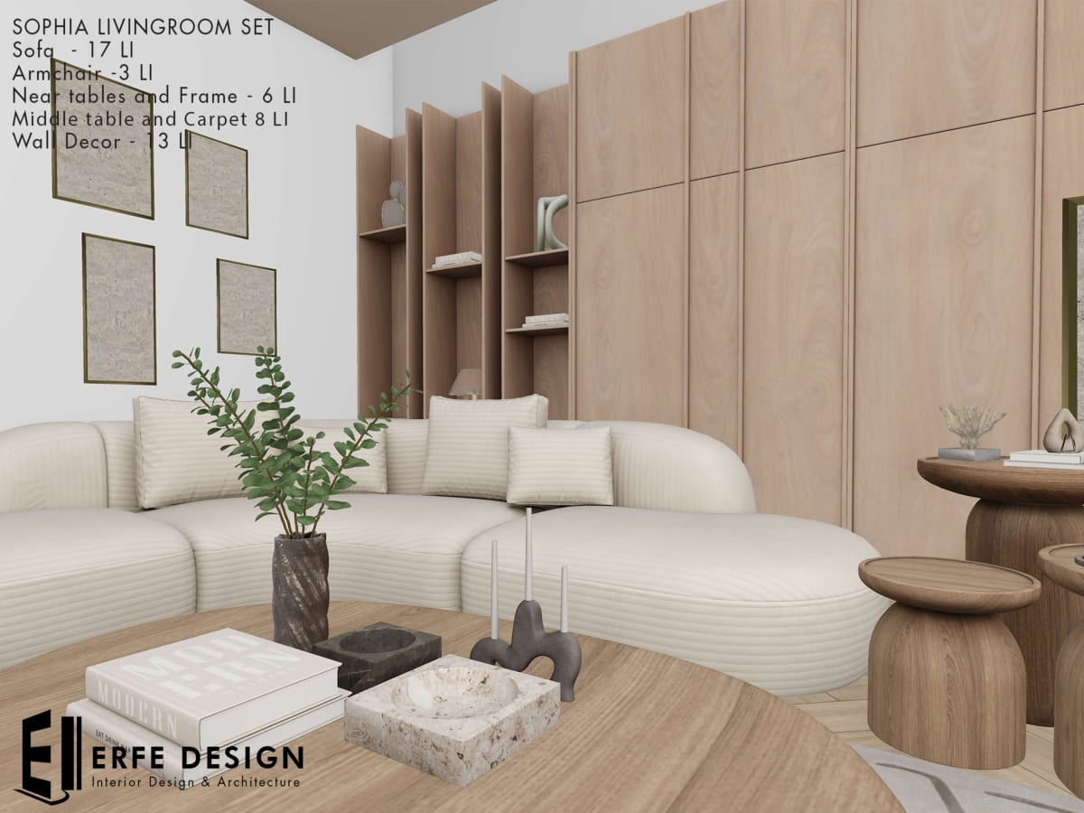 Sophia Livingroom Set Fatpack PG 45 LI 2