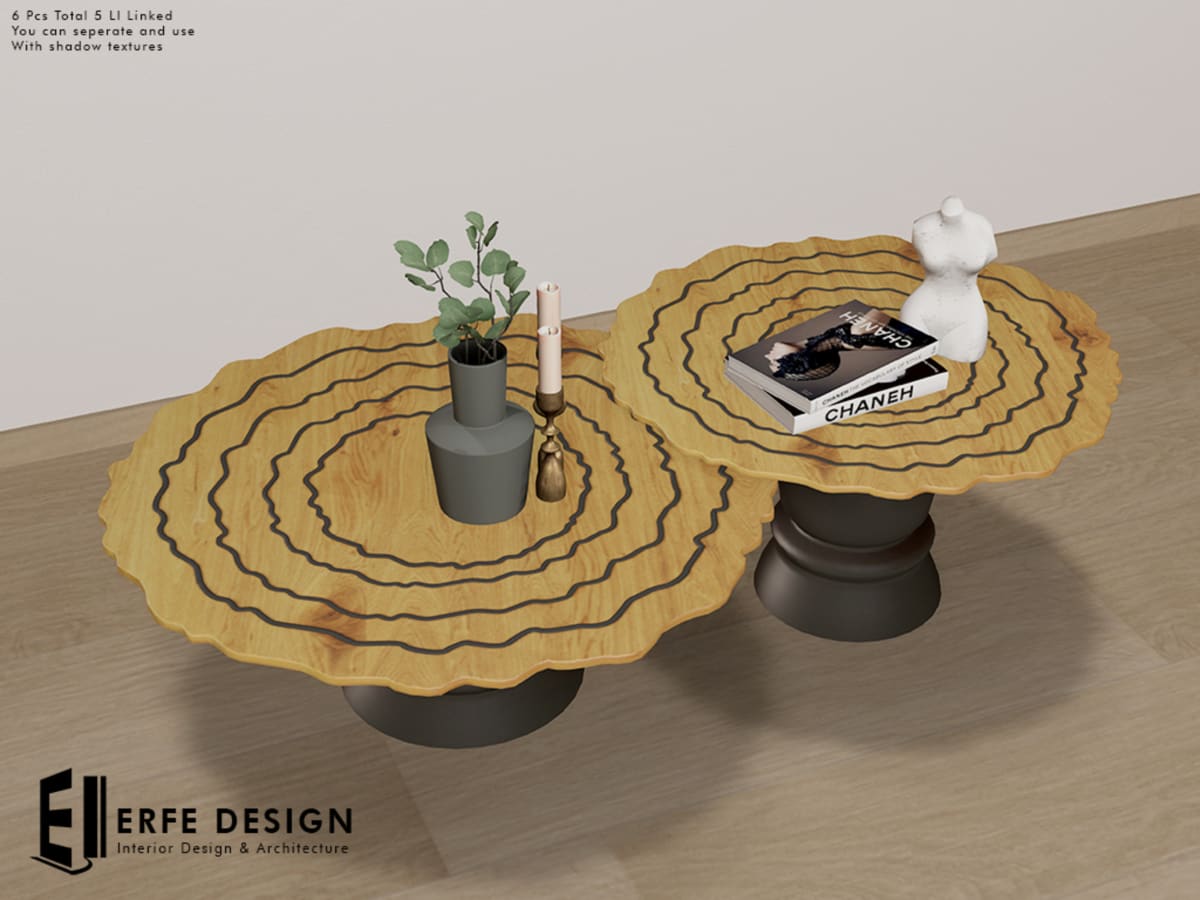 Twist Middle table 5 LI  PACK 3