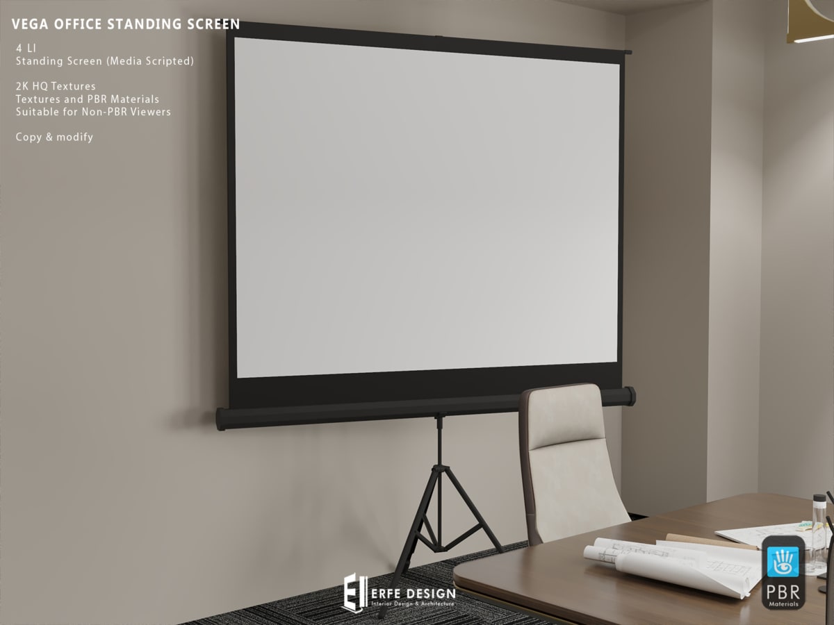 Vega Meeting table v2  suitable  MOVE! Anims 4