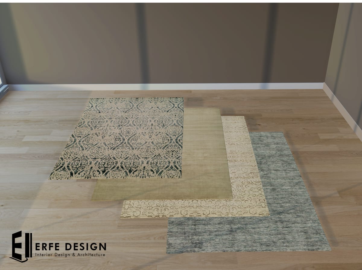 -Vintage Carpet Set 4 pcs  PACK
