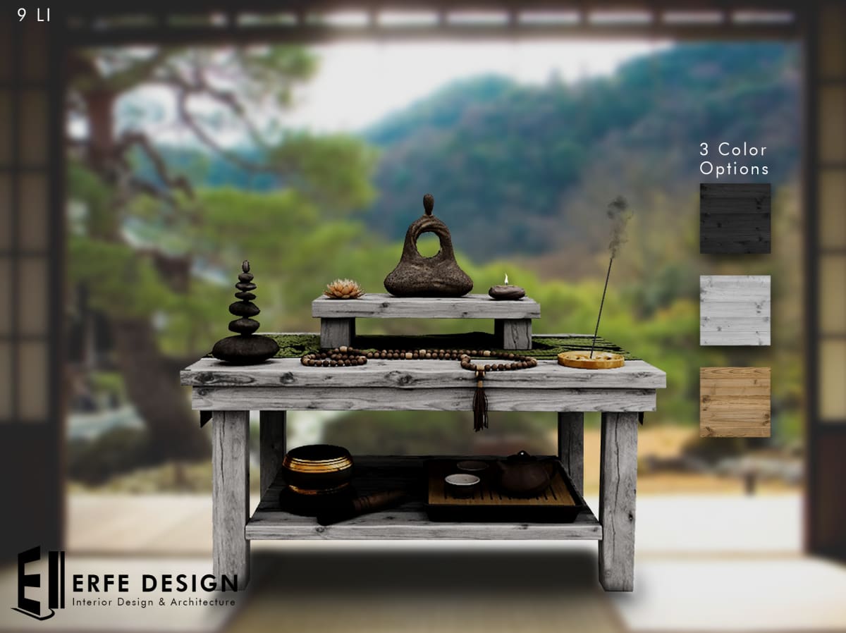 Zen Meditation Table 8LI 2
