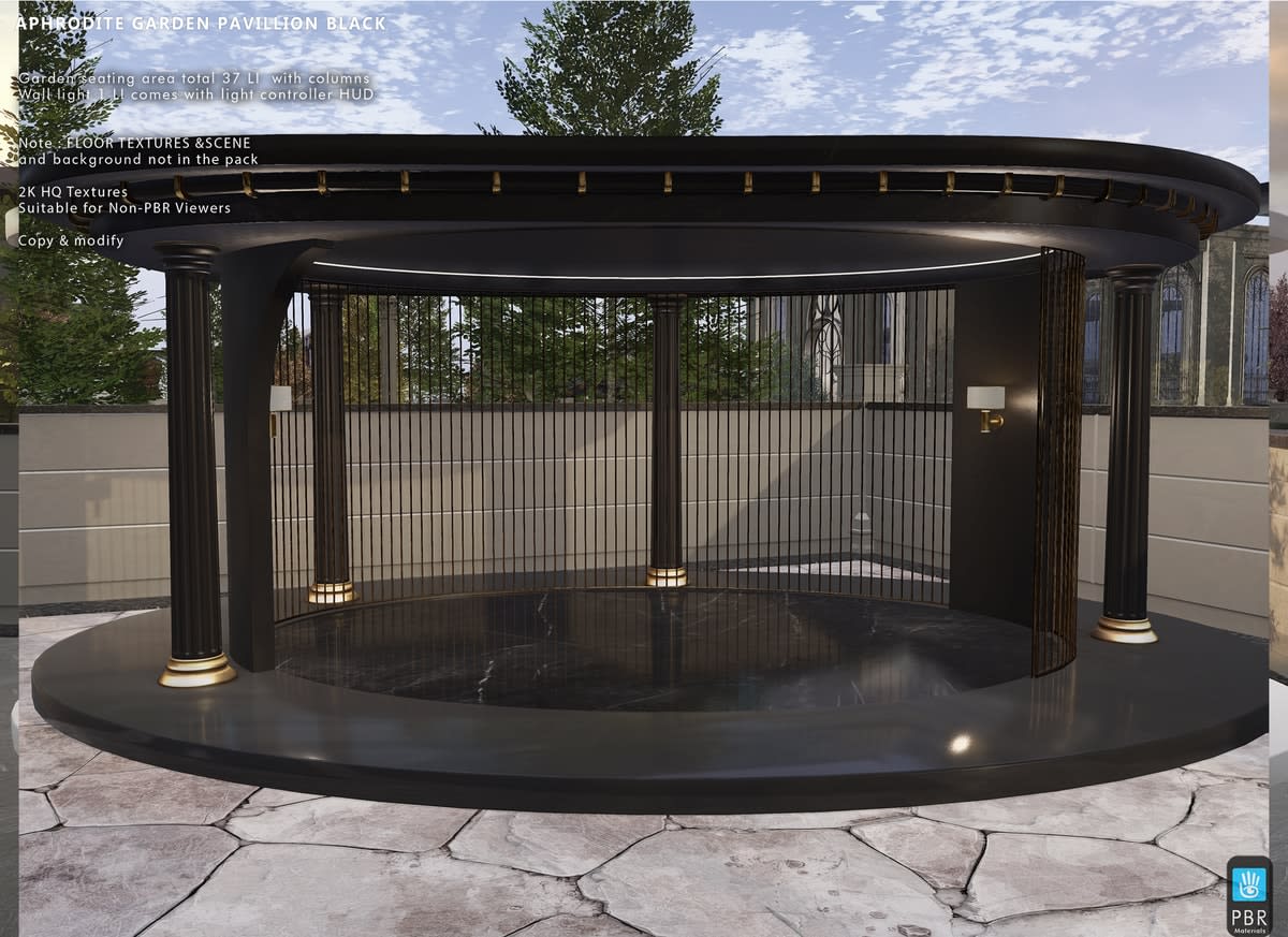 Aphrodite Pavillon Black 37 LI