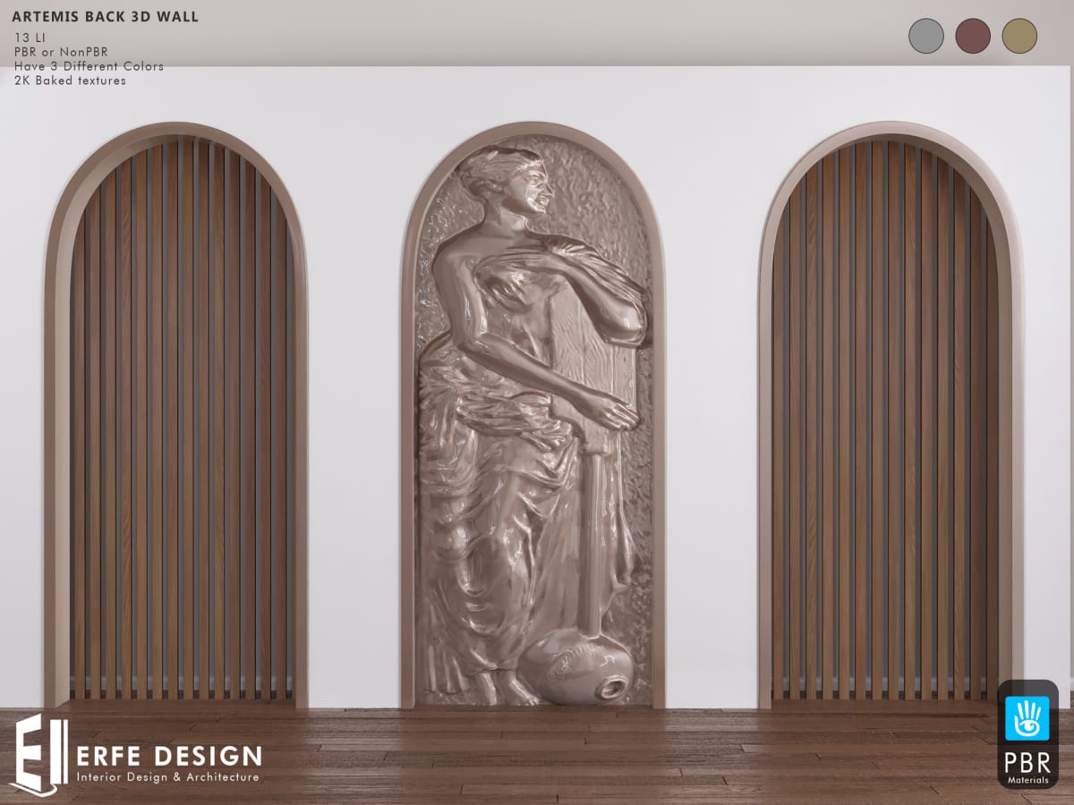 Artemis Livingroom Set PG PBR &amp; NonPBR 3