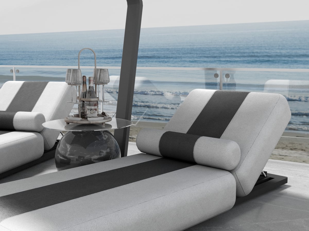 Asos Sunbed Set PBR / Legacy Baked