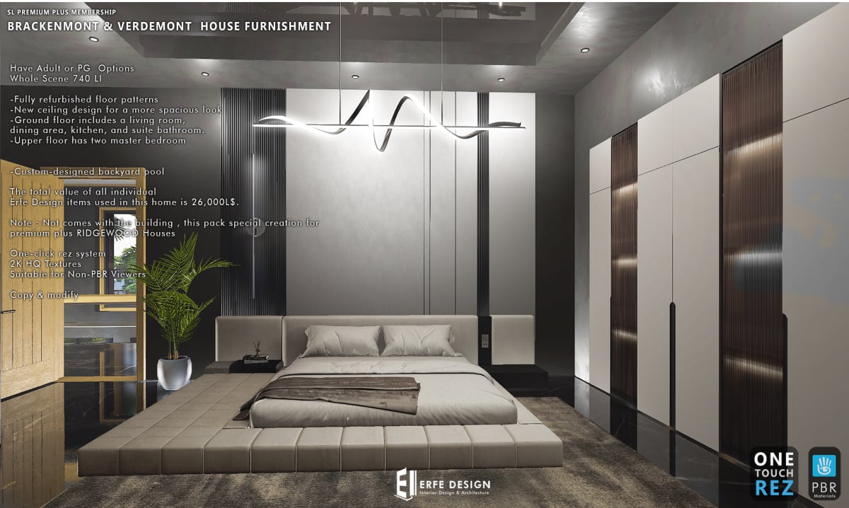 Erfe's Brackenmont  House Furnishment  ADULT - PACK 10