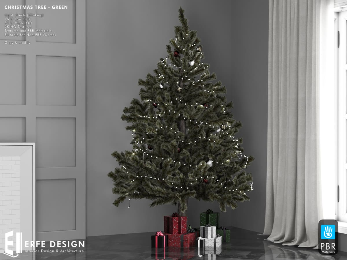Christmas tree Green 16 LI PBR