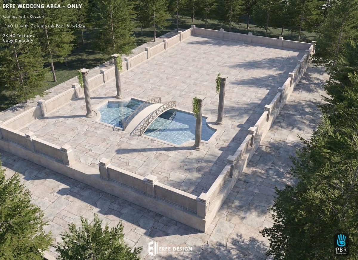 Erfe Wedding Area ONLY 70x37 sqm 134 LI
