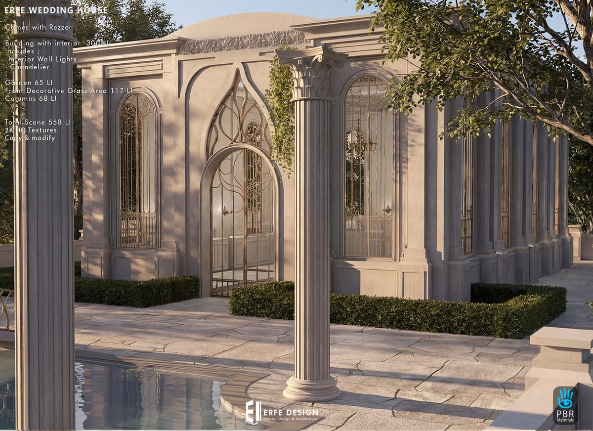 Erfe Wedding House Scene 70x37 sqm 534 LI 3