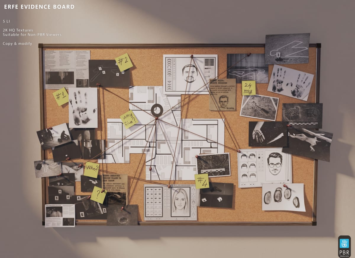 Erfe Evidence board 5 LI