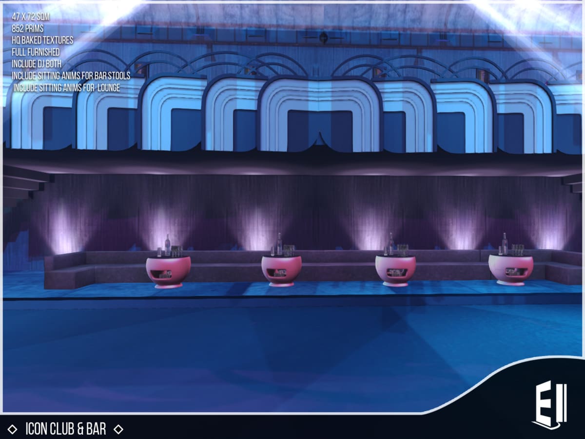 Club ICON  70x40 sqm 847 prims 3