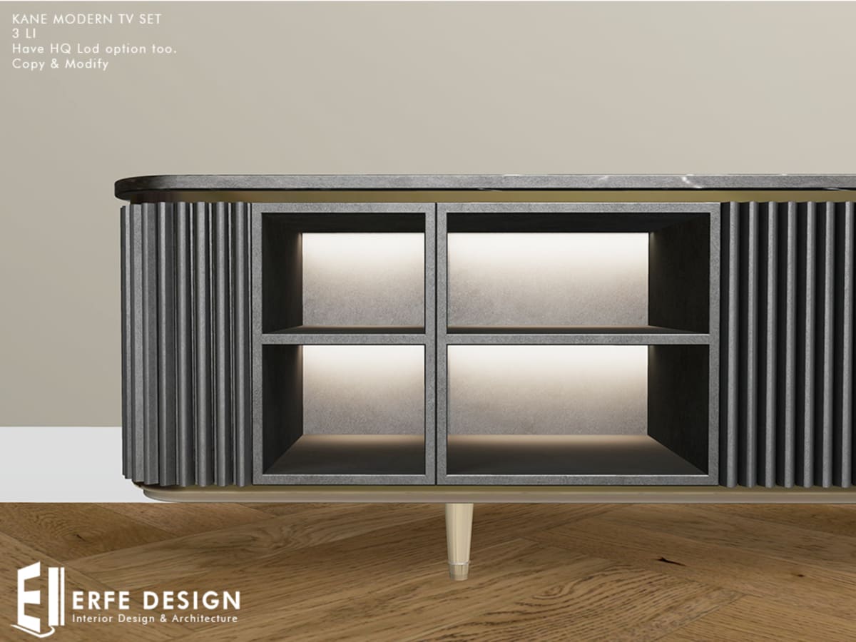 Kane Modern tv set  3 LI 3