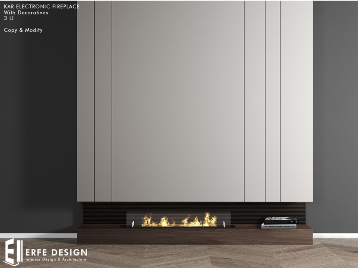 Kar Electronic Fireplace 3 LI