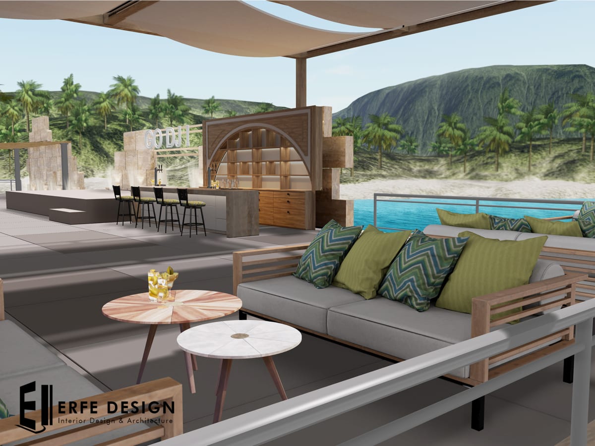 -Margarita Beach club v2 439 LI 70x35 sqm, V.2 Erfe design 3