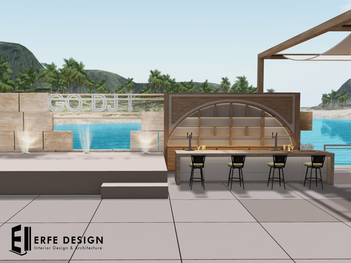 -Margarita Beach club v2 439 LI 70x35 sqm, V.2 Erfe design 4
