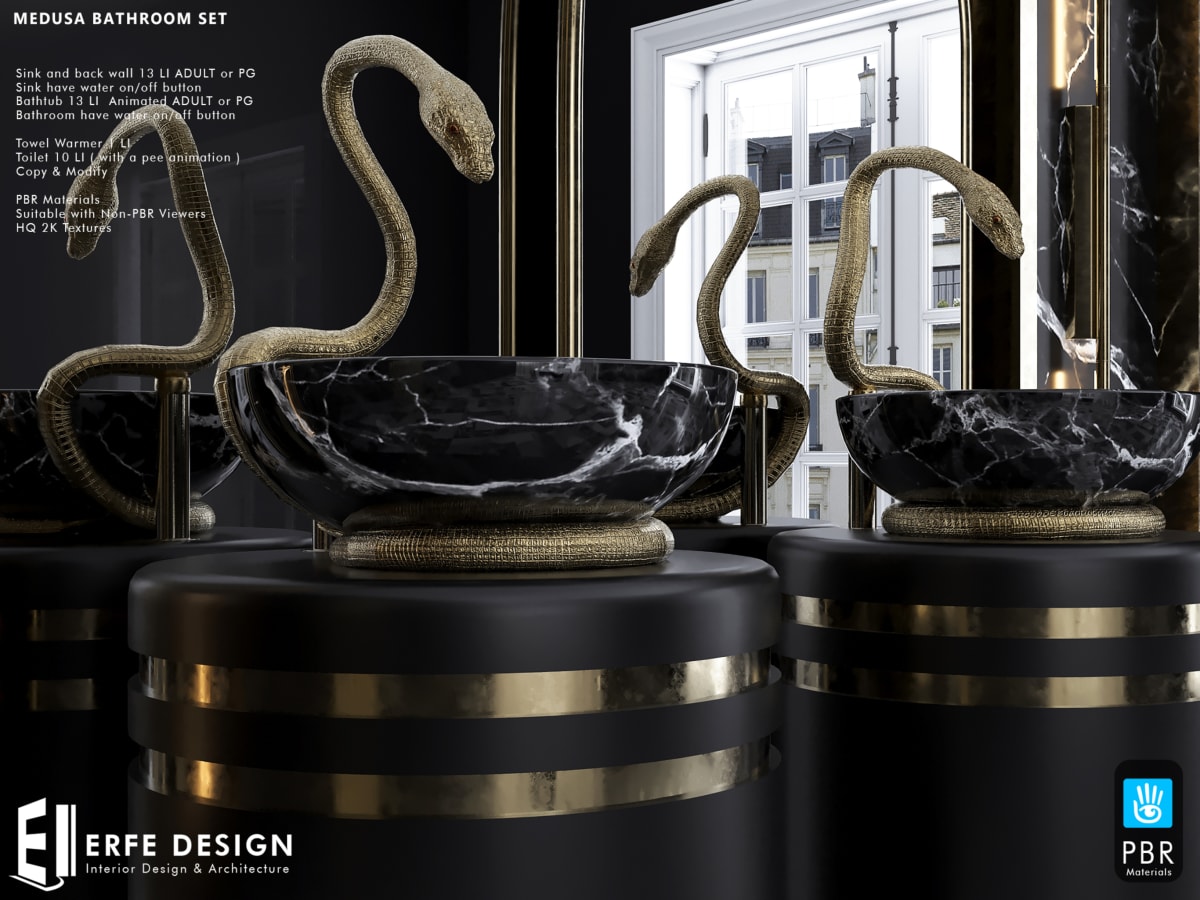 Medusa Bathroom Set  v.2.0 ADULT 2