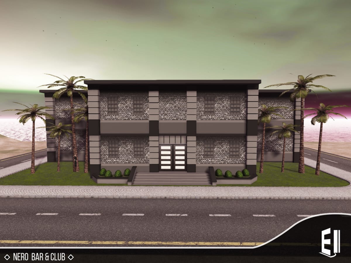 Club Nero 50x55 sqm 480 Prim - Erfe Arch&Design
