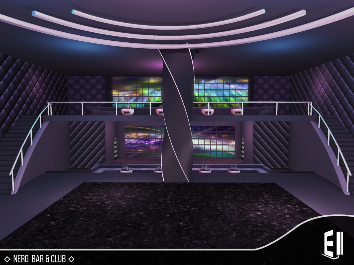 Club Nero 50x55 sqm 480 Prim - Erfe Arch&amp;Design 2