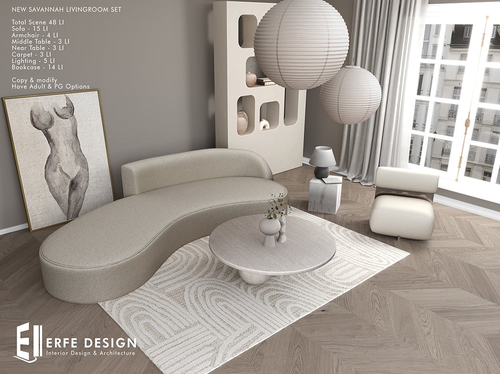 New Savannah Livingroom Set 48LI PG 2