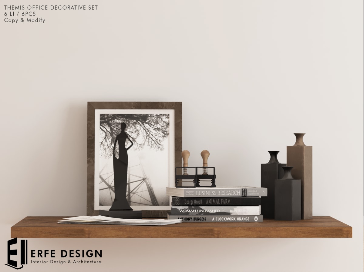 Themis Office Decorative set 6 LI 6Pcs