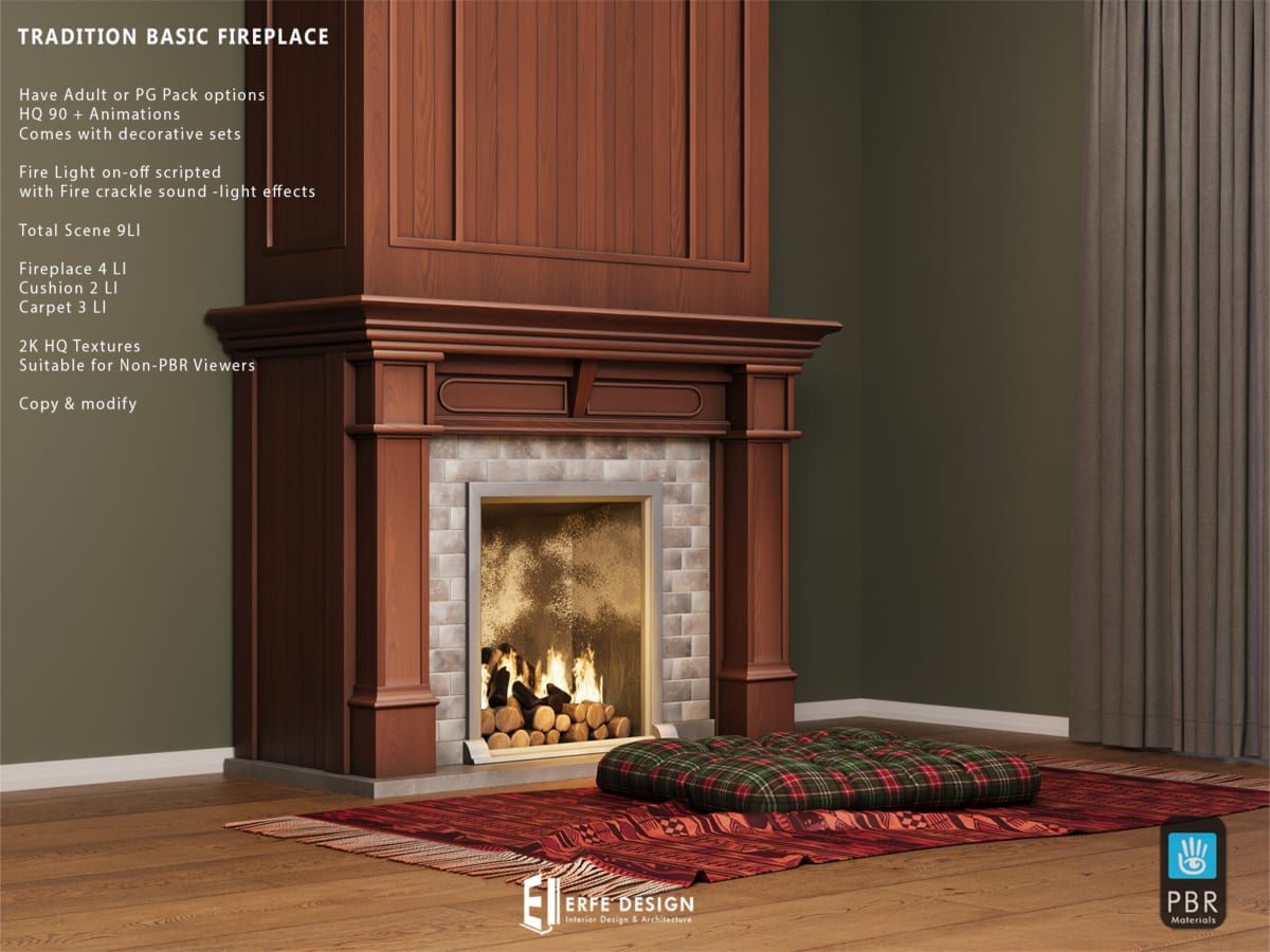 Tradition Basic Fireplace ADULT v