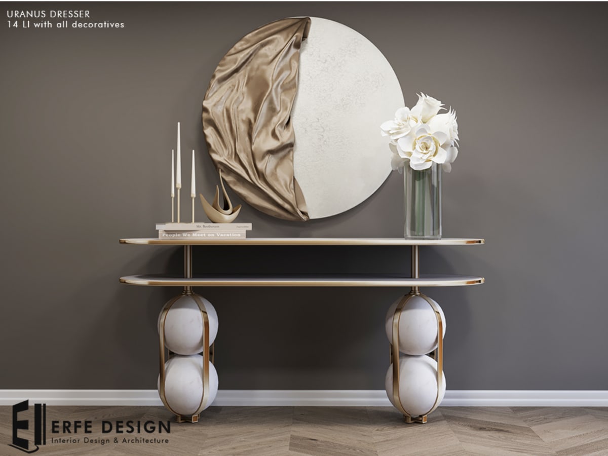 Uranus Dresser 14 LI with decors 2