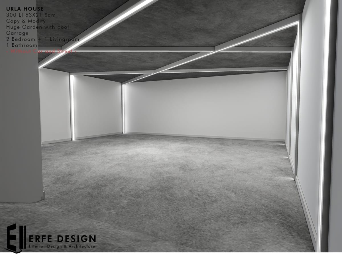 Urla House without furniture 21x63 -300 LI 12
