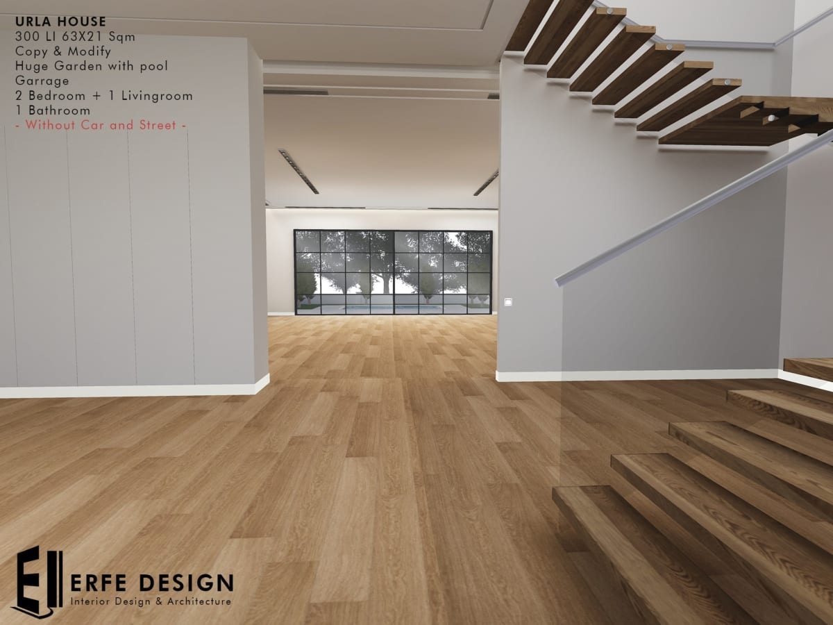Urla House without furniture 21x63 -300 LI 10