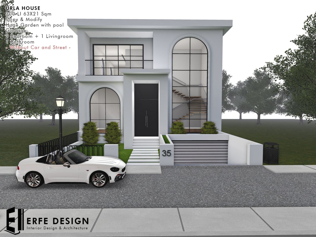 Urla House without furniture 21x63 -300 LI 2
