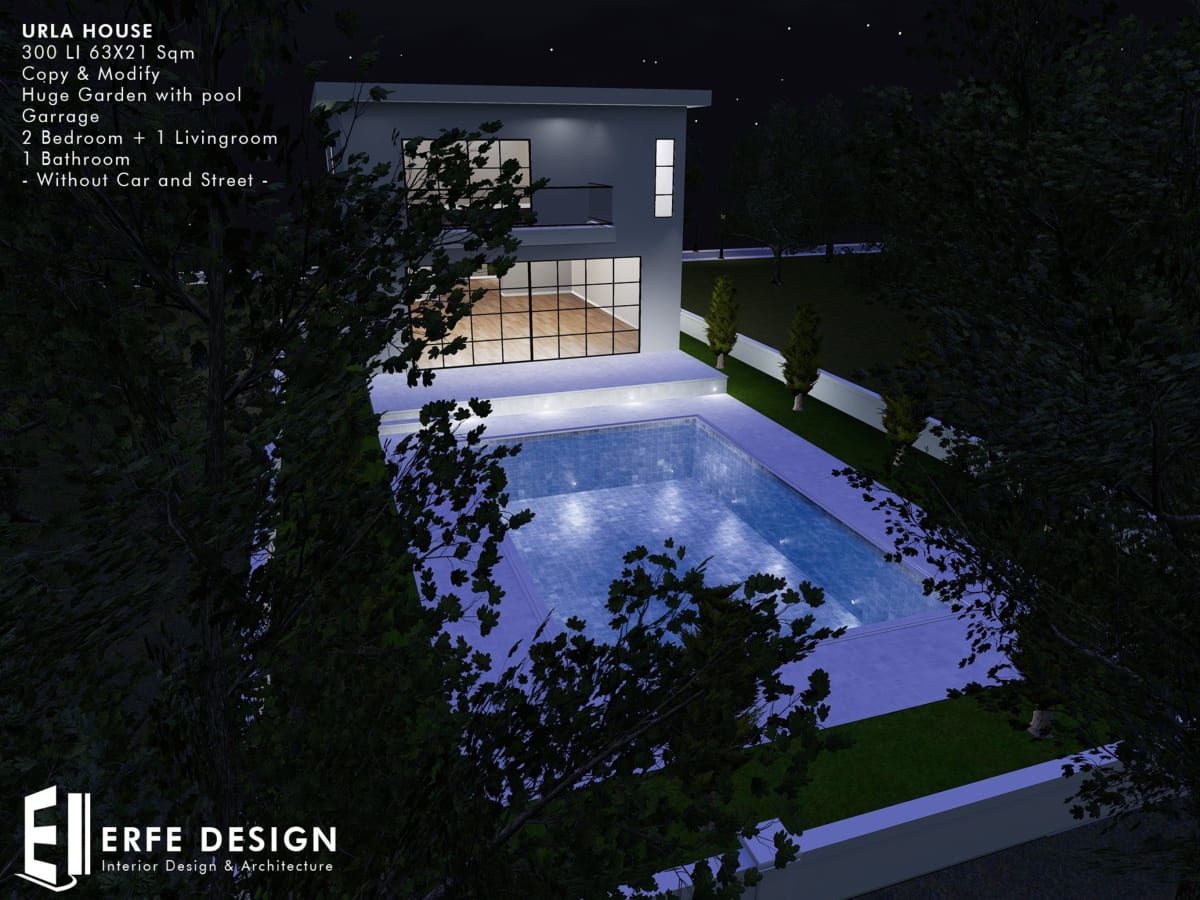 Urla House without furniture 21x63 -300 LI 7
