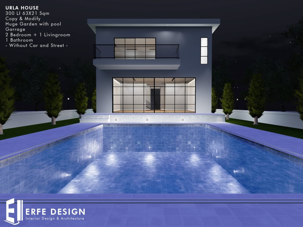 Urla House without furniture 21x63 -300 LI 8