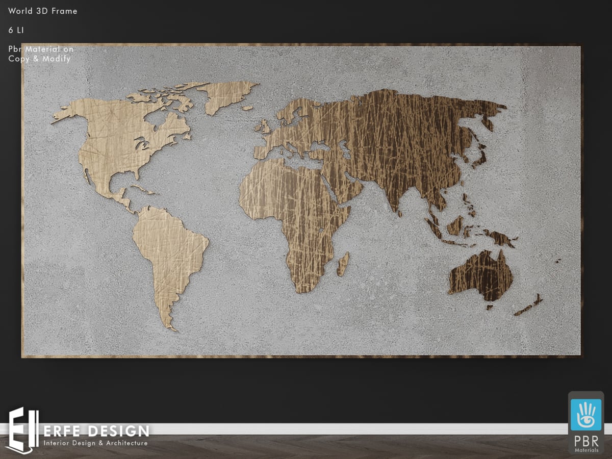 World 3D Frame 6 LI