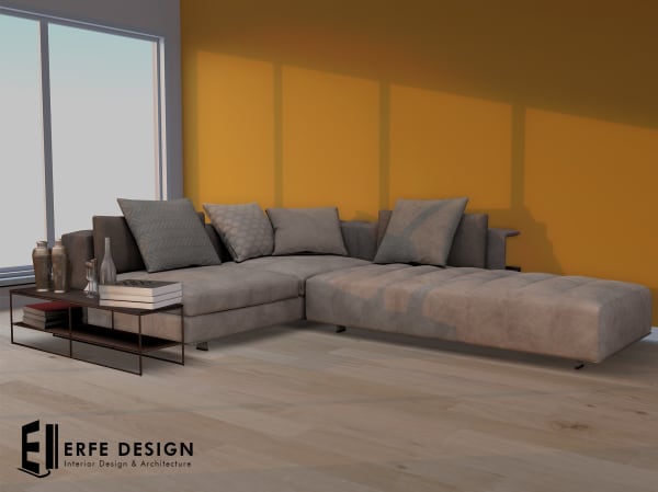 -Cozy Corner Sofa 14 LI [Erfe Design] *