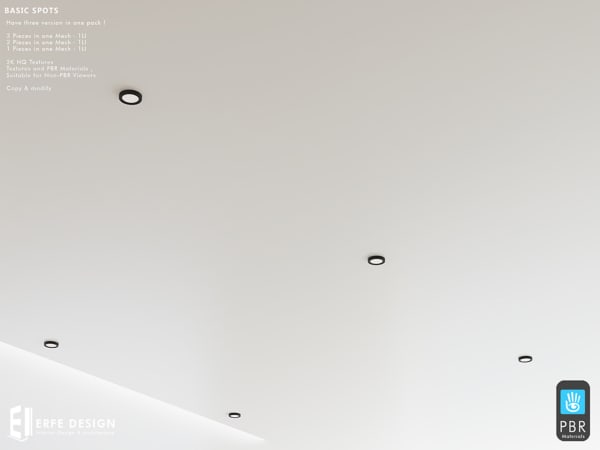 Corona Basic Spots  1 LI 3 pieces [Erfe Design] *