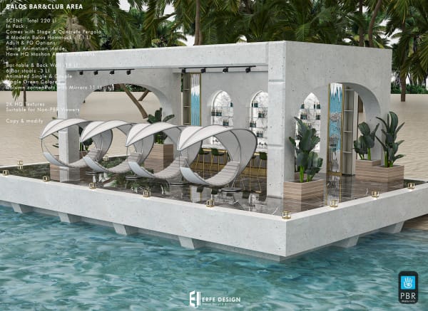 Balos Summer Bar&Club ADULT & PG 220 LI [Erfe Design]*
