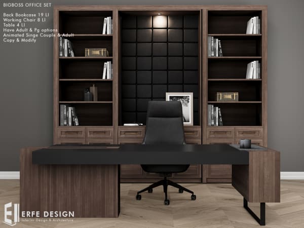 Bigboss Office Set  31 LI PG  [Erfe Design] *