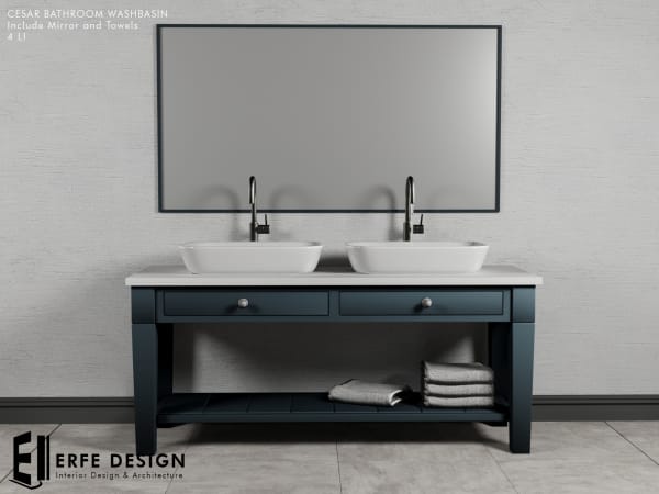 Cesar Wash Basin 8 LI [Erfe Design] *