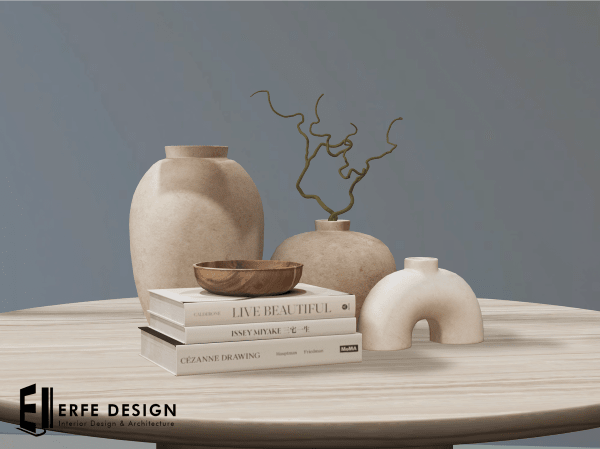 -Curvy Clay decorative Set [Erfe Design] *