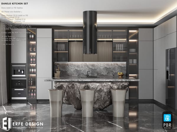 Danilo Kitchen Set v2.0  PG [Erfe Design]*