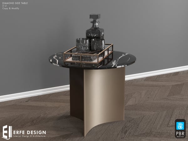 Diamond Side table PBR/NonPBR [Erfe Design]*