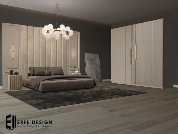 Elanor Bedroom Set 53 LI 5 Pieces [Erfe Design]*