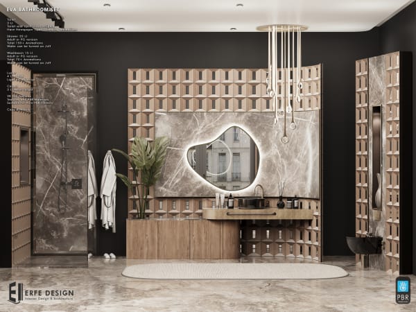 Eva Bathroom Set v1.0 Pg  [Erfe Design]*