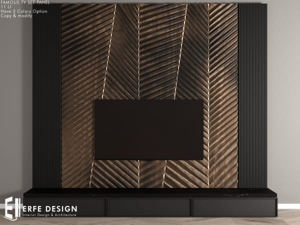 Famous Tv Set Panel 11 LI [Erfe Design] *