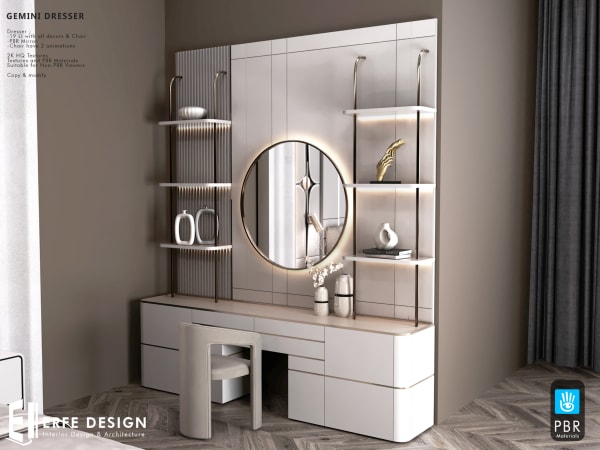 Gemini Dresser 19 LI  PBR [Erfe design] *