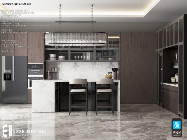 Genova Kitchen Set v.2.0  PG  [Erfe Design] *