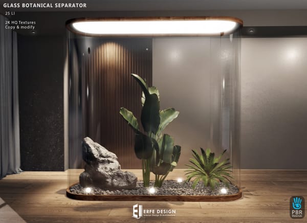Glass Botanical Separator 25 LI